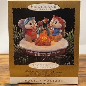 Hallmark Keepsake Ornament Friends Share Fun Magic Clip On Ornament
